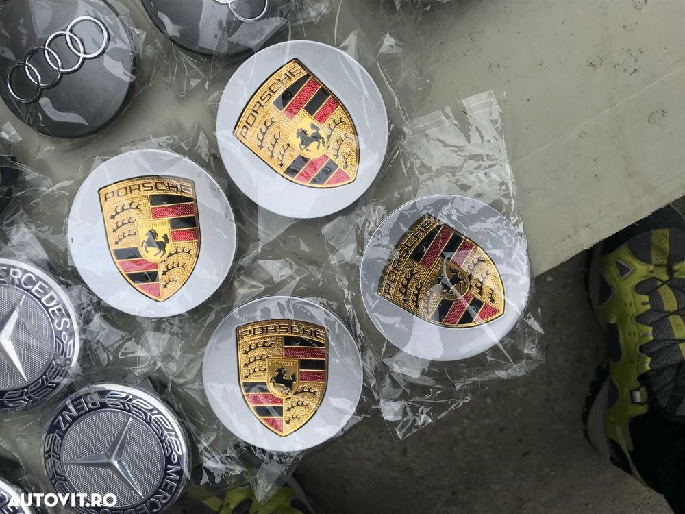 Capace Jante roti  Mercedes BMW AUDI 61mm 68mm - 2