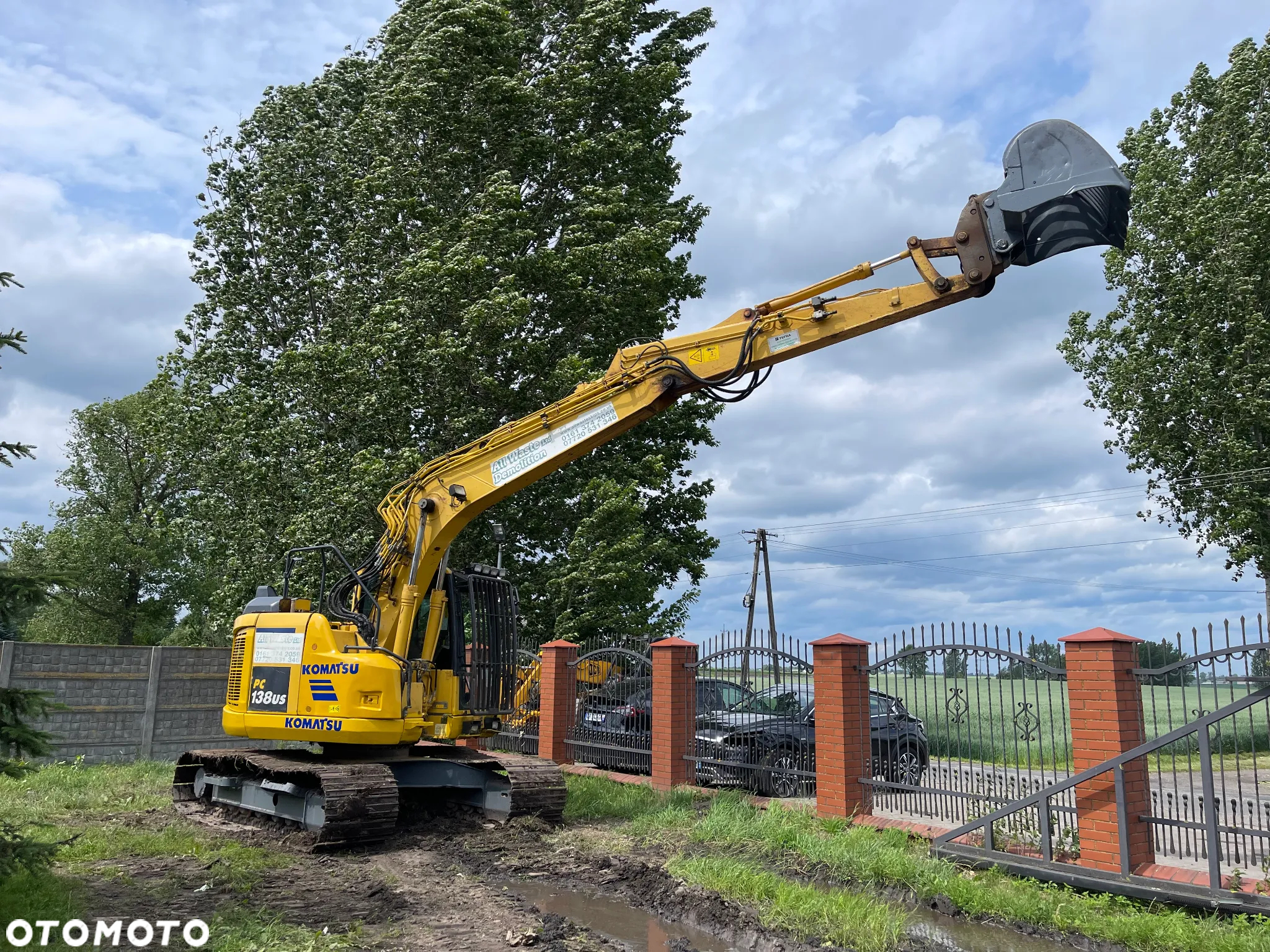 Komatsu Koparka Gąsiennicowa PC138US-11 Rok 2016 Klimatyzacja jcb doosan volvo 14 ton - 17