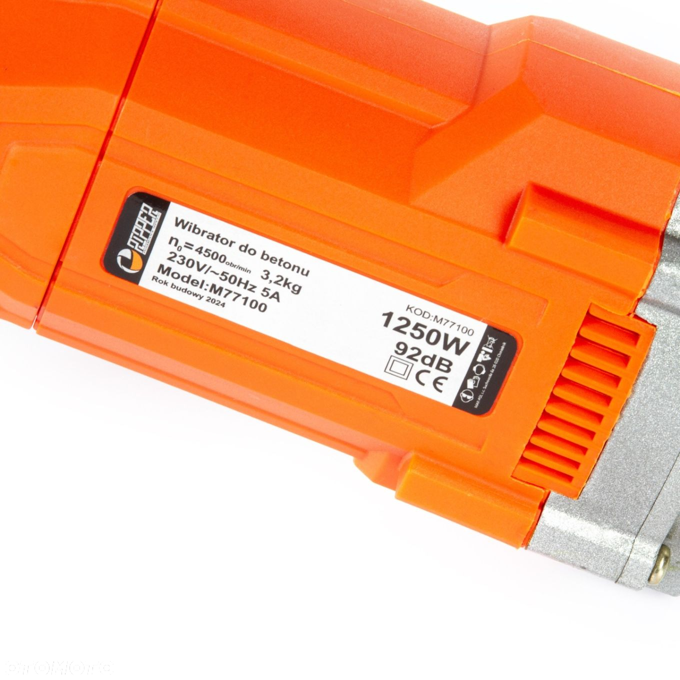 WIBRATOR DO BETONU ZAGĘSZCZARKA ELEKTRYCZNA 1250W - 12