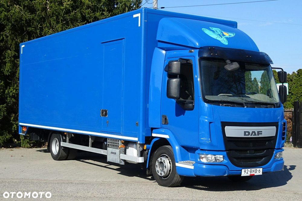 DAF LF 180 Euro6 kontener winda klapa tylko 381 tyskm ! sprowadzony - 3