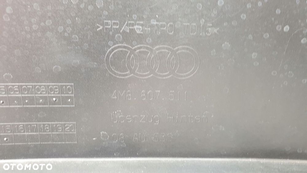 audi q8 4m8 s-line zderzak tył tylny - 9