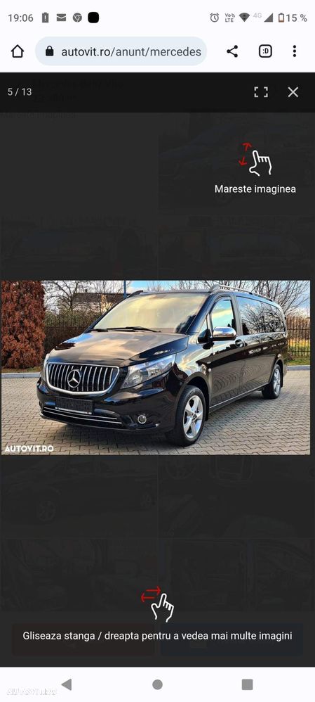 Mercedes-Benz Vito Extralang Aut. Mixto - 1