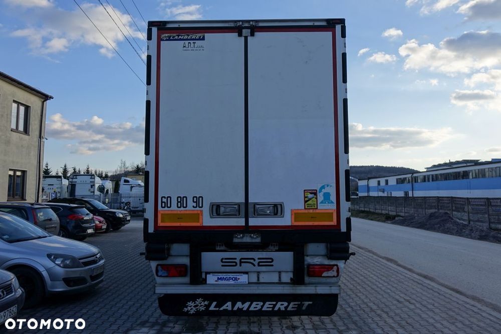 Lamberet CHŁODNIA / SR2 / CARRIER VECTOR 1550 / SAF / DRUKARKA / KOSZ NA KOŁO ZAPASOWE - 6