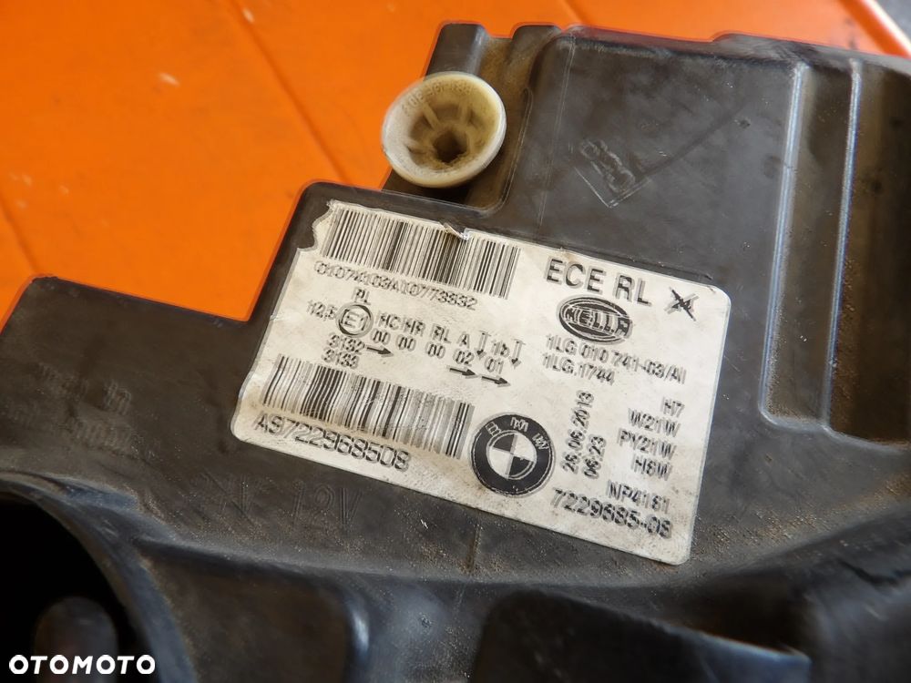 BMW - F20 - H7 - LEWA LAMPA PRZEDNIA - UK - 7229685 - 10