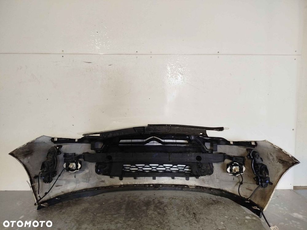 ^ ZDERZAK PRZÓD PRZEDNI CITROEN DS3 EWP EWPA BIAŁY ŚWIATŁA DZIENNE DRL LED HALOGENY - 5