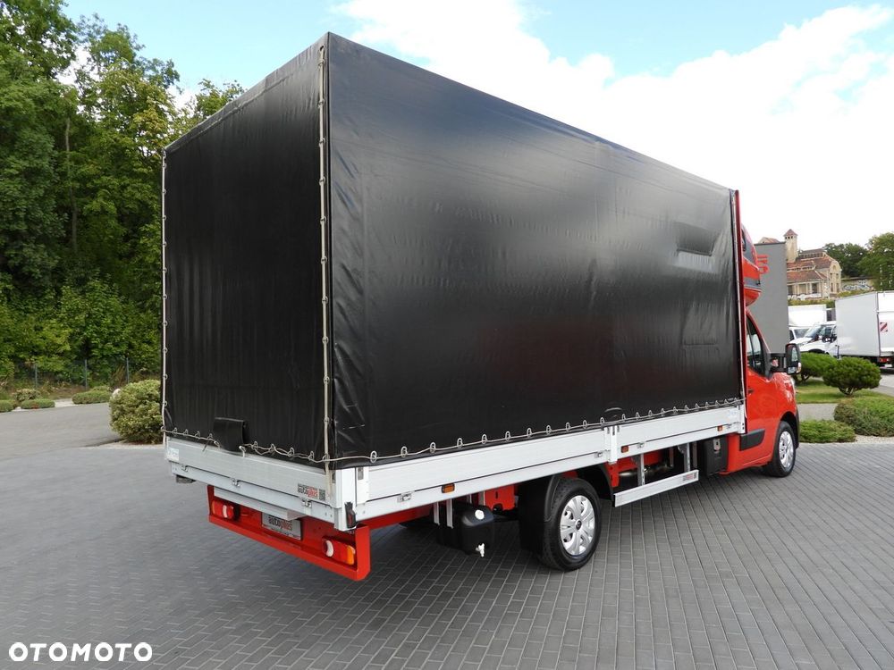 Renault MASTER PLANDEKA 10 PALET WEBASTO TEMPOMAT LEDY KLIMATYZACJA  165KM - 4