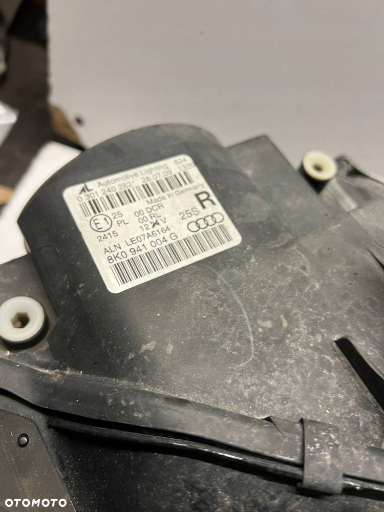 8K0 941 597 lampa Przetwornica Xenon Skrętny Audi A4 S4 B8 8K 2010 PRAWY - 7