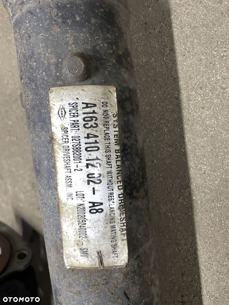 ML 163 wał napedowy tyl 400 cdi - 4
