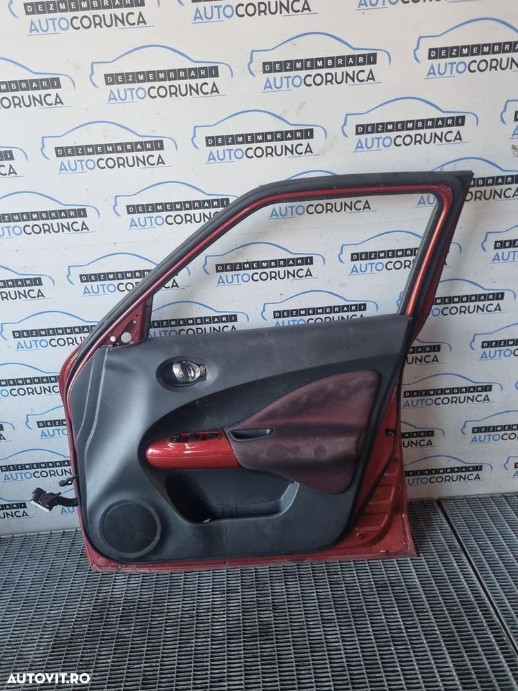Usa Dreapta Fata Nissan Juke 2010 - 2014 SUV 4 Usi Rosu NAHR (1070) NECESITA VOPSIRE - 6
