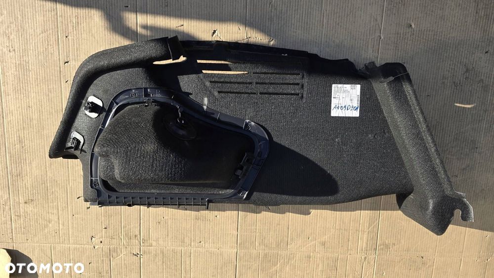 tapicerka boczek bagażnika audi a4 s4 8w b9 sedan 8w5863880b - 2