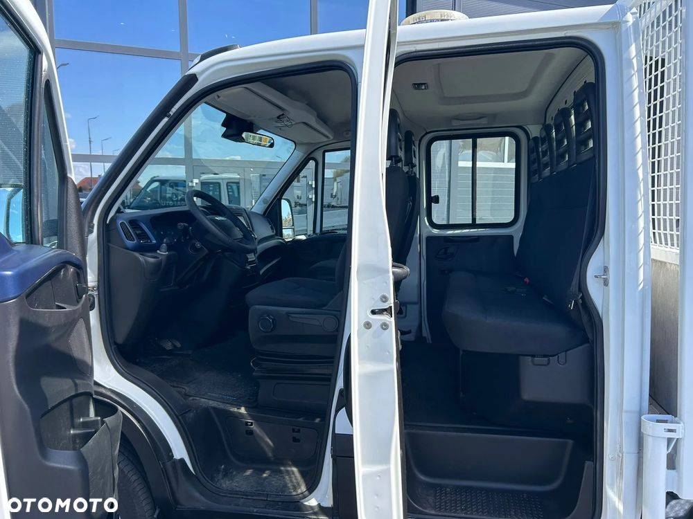 Iveco Daily 50C18 35C18 3.0 HPI Hi-Matic DOKA Skrzynia Brygadówka **Długa paka 395cm**KLIMA**BLIŹNIAKI**Sprowadzony** - 9