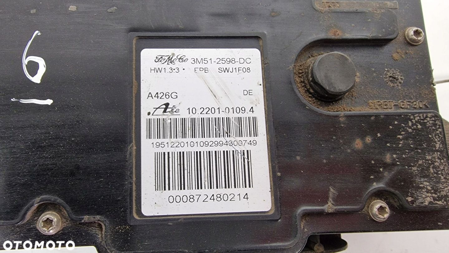 FORD CMAX C-MAX MK1 HAMULEC RĘCZNY ELEKTRYCZNY 3M51-2598-DC - 6
