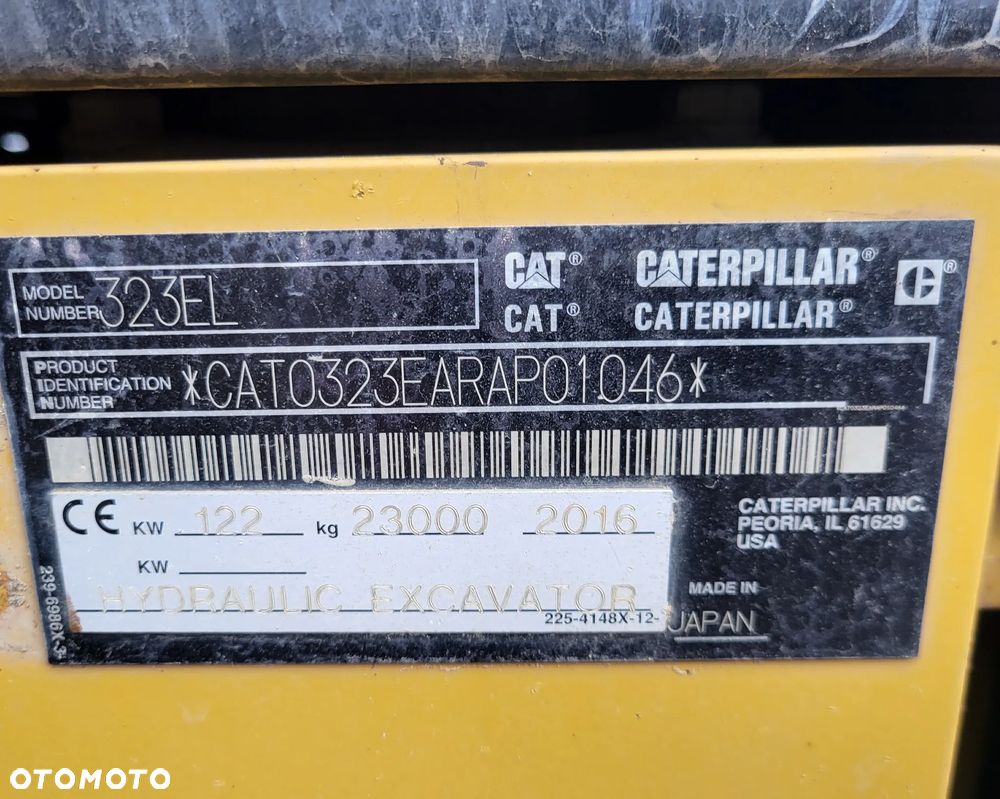 Caterpillar 323 EL / z Niemiec / Ramię 3 razy łamane / - 12