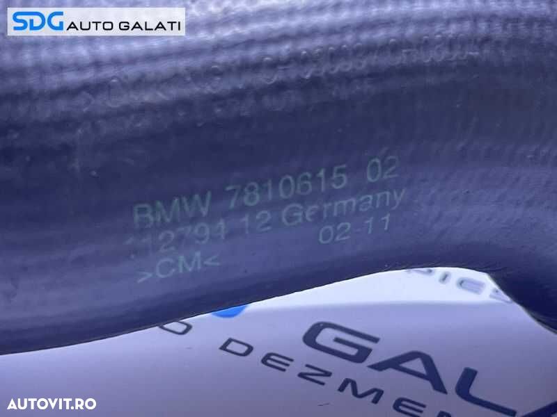 Furtun Conducta Presiune Aer Radiator Intercooler BMW Seria 5 GT F07 520 2.0 D N47 2010 - 2017 Cod 7810615 - 5