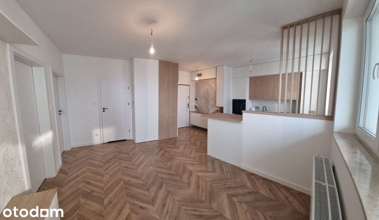 Nowe, nowoczesne mieszkanie 50 m2˛ z balkonem i komórką lokatorską