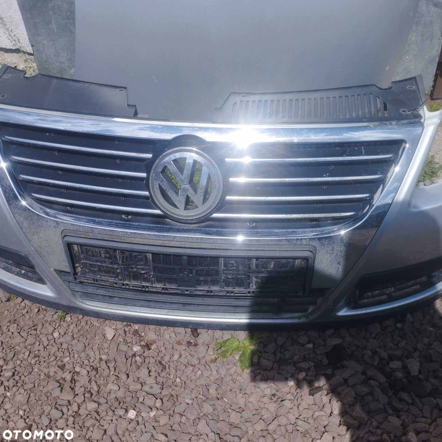 Volkswagen passat B6 zderzak maska pas przedni lampy przód Europa LA7W - 4