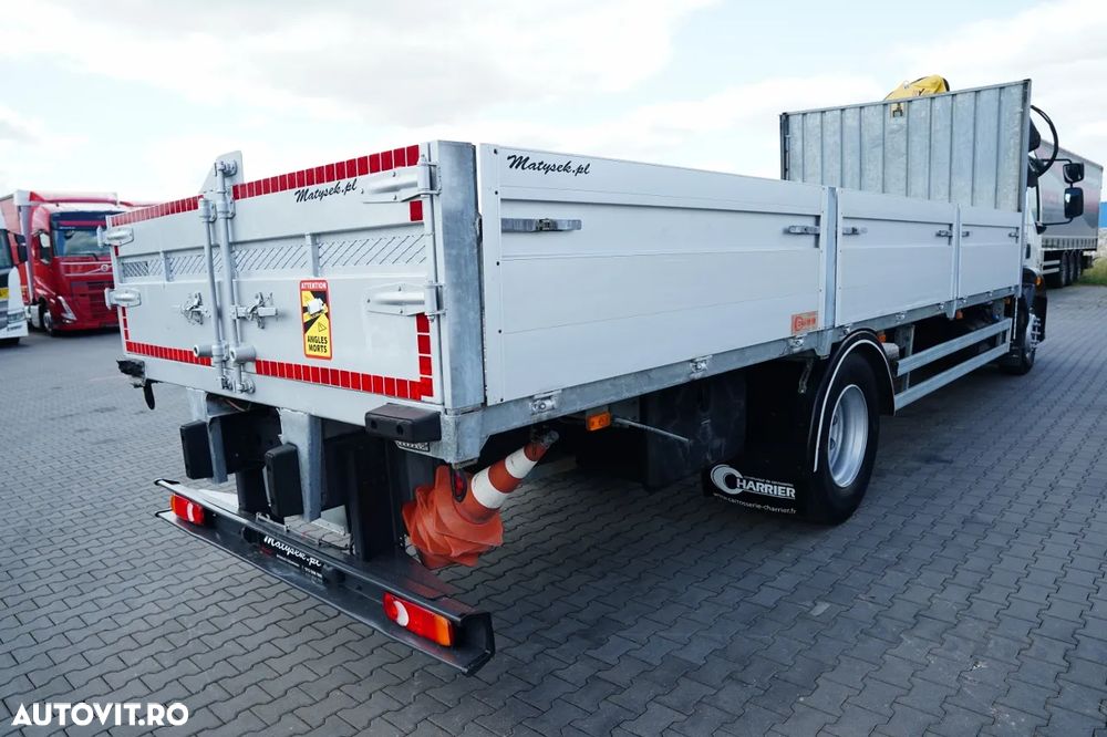 Volvo FL 280 / 4x2 / LIVRARE - 7,2 M / MACARA HDS HYVA HB 150- 10 M / CAPACITATE MAXIMĂ DE RIDICARE 5.200 KG / ROTATOARE / TELECOMANDĂ / CAMERĂ / EURO 6 - 17