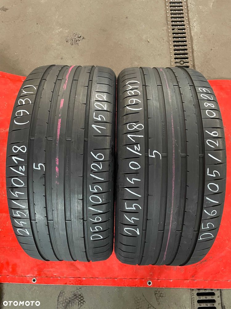 2szt. opony letnie 245/40R18 (93Y) Dunlop Sport MAXX RT2 - 1