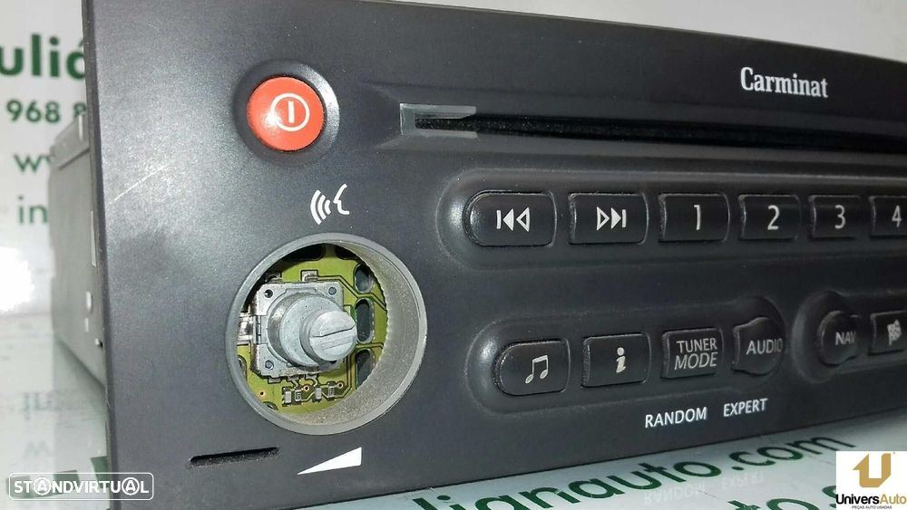 SISTEMA AUDIO / RADIO CD RENAULT MEGANE II 2003 -8200097398 - 2