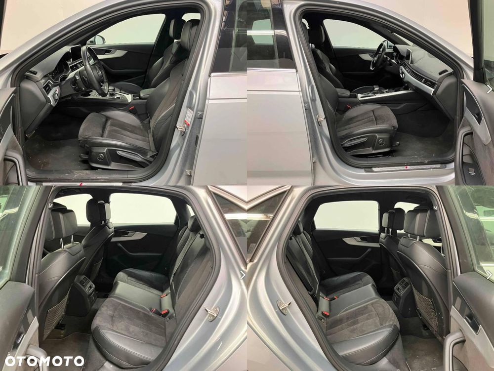 FOTELE KANAPA BOCZKI AUDI A4 B9 S-LINE SEDAN GARZENE QQ1 ALCANTARA - 1