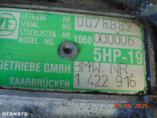BMW 5HP19 E46 E39 E38 M52 SKRZYNIA AUTOMATyczna 1422916 - 9