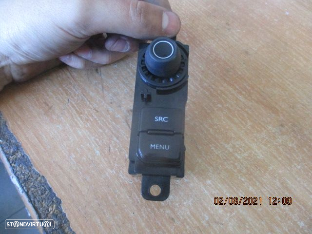 Interruptor 98097243XU PEUGEOT 208 2015 RADIO  PEUGEOT 208 2015 1.6HDI 92CV 5P BRANCO PEUGEOT 208 2018 1.2I 83CV 5P VERMELHO - 3