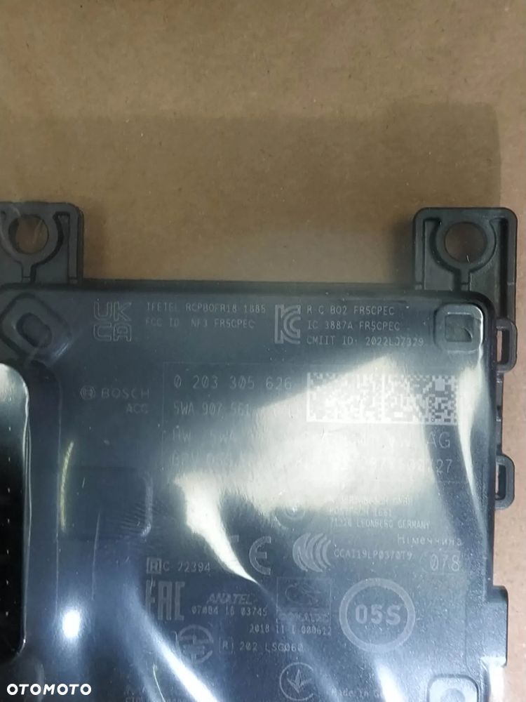 VW AUDI SEAT SKODA RADAR DISTRONIC ACC NOWY ORYGINAŁ - 4