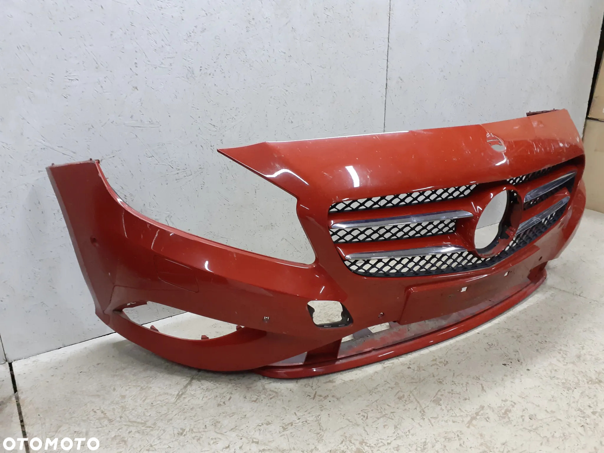 ZDERZAK PRZEDNI PRZÓD GRILL ATRAPA MERCEDES A-KLASA W176 2012-2016R - 2