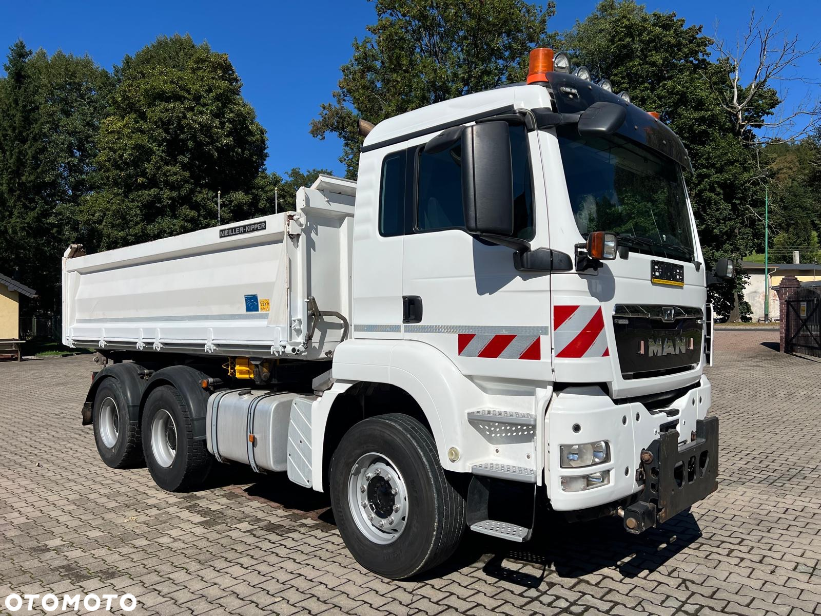 MAN 26.480 TGS wywrotka 3-str., 6x4, MEILLER, BORDMATIC, DO ZIMY, 280 t.km. EURO 5 - 9