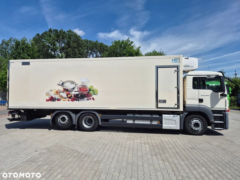 MAN TGS 26.400 6X2 CARRIER chłodnia 8m - 8