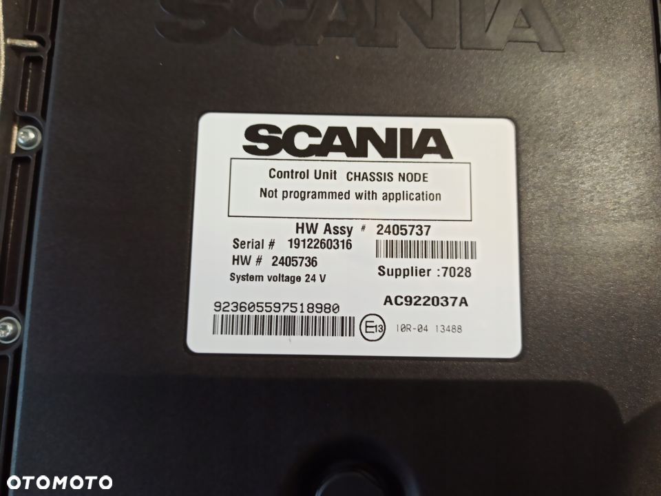 Nowy sterownik ECU CMS / THS SCANIA 2405737 - 2