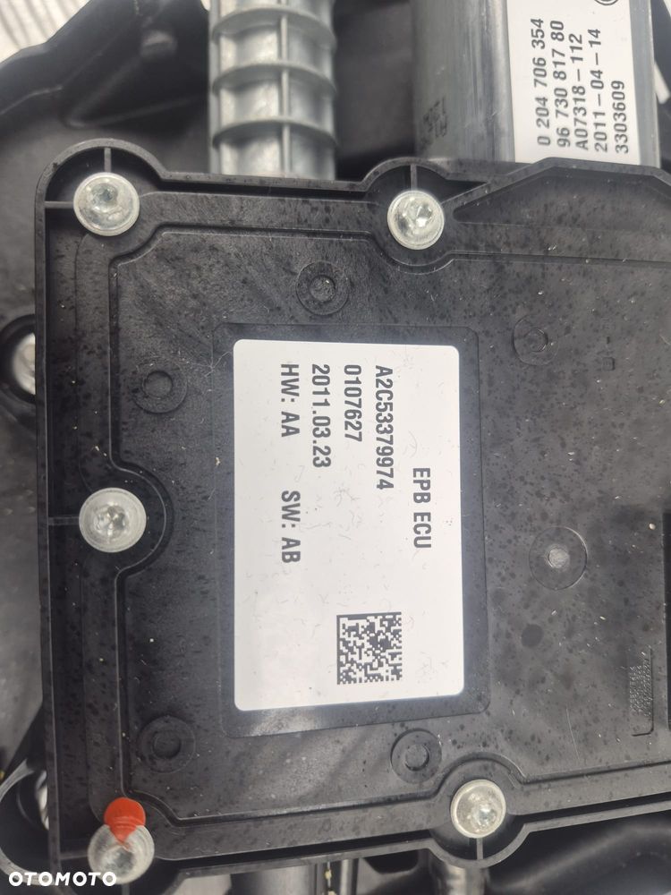 Silniczek hamulca ręcznego Citroen C4 I Picasso 9673081780 - 6