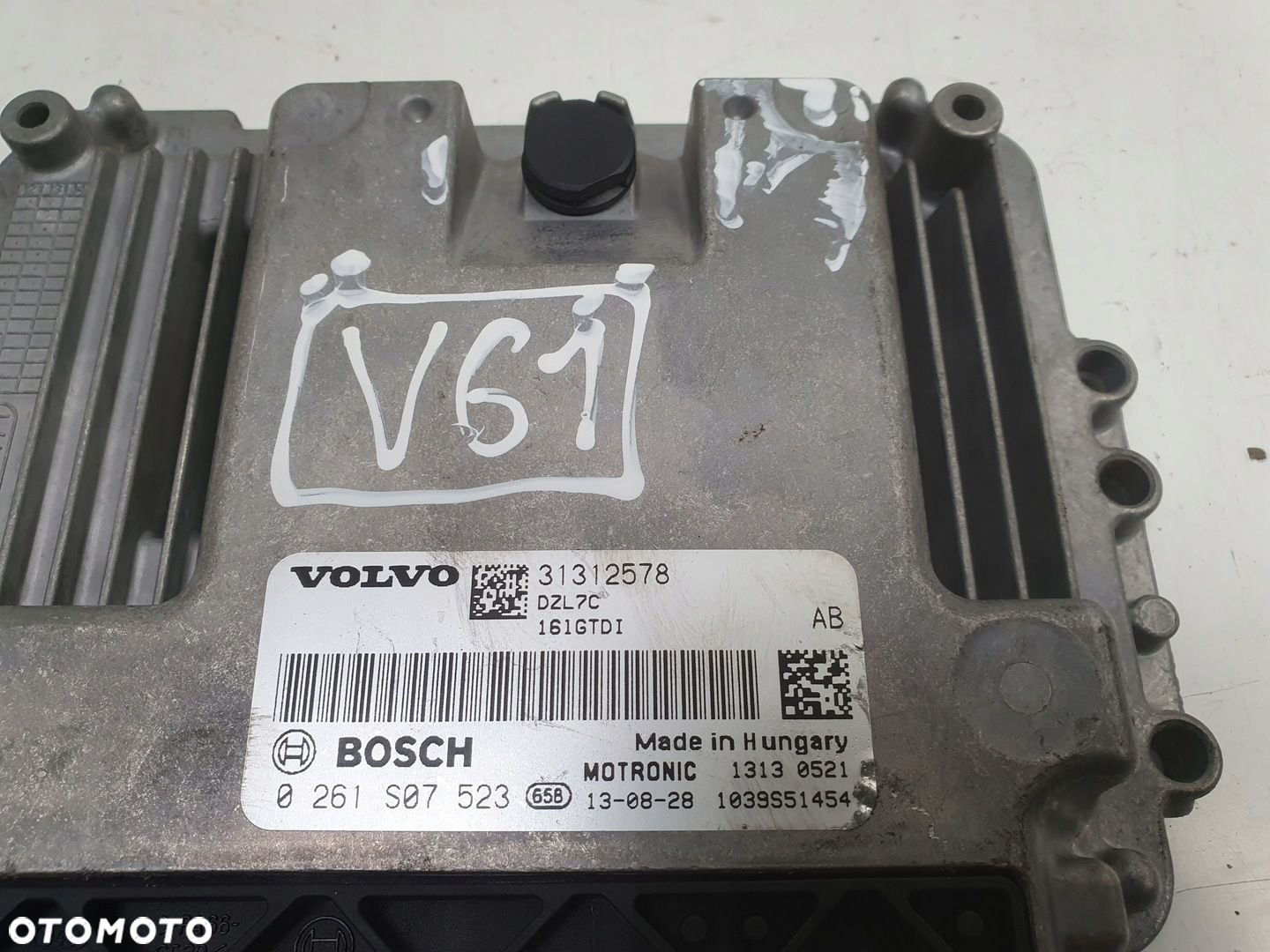 Volvo S60 II 1.6 T2 STEROWNIK SILNIKA Komputer 0261S07523 31312578 - 2