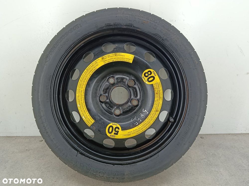 KOŁO DOJAZDOWE 16'' SEAT LEON II 1K0601027F  3.5JX16 ET25.5 - 1