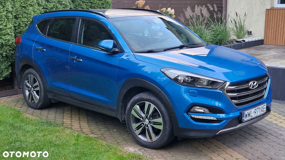 Hyundai Tucson blue 2.0 CRDi 4WD Premium - 2