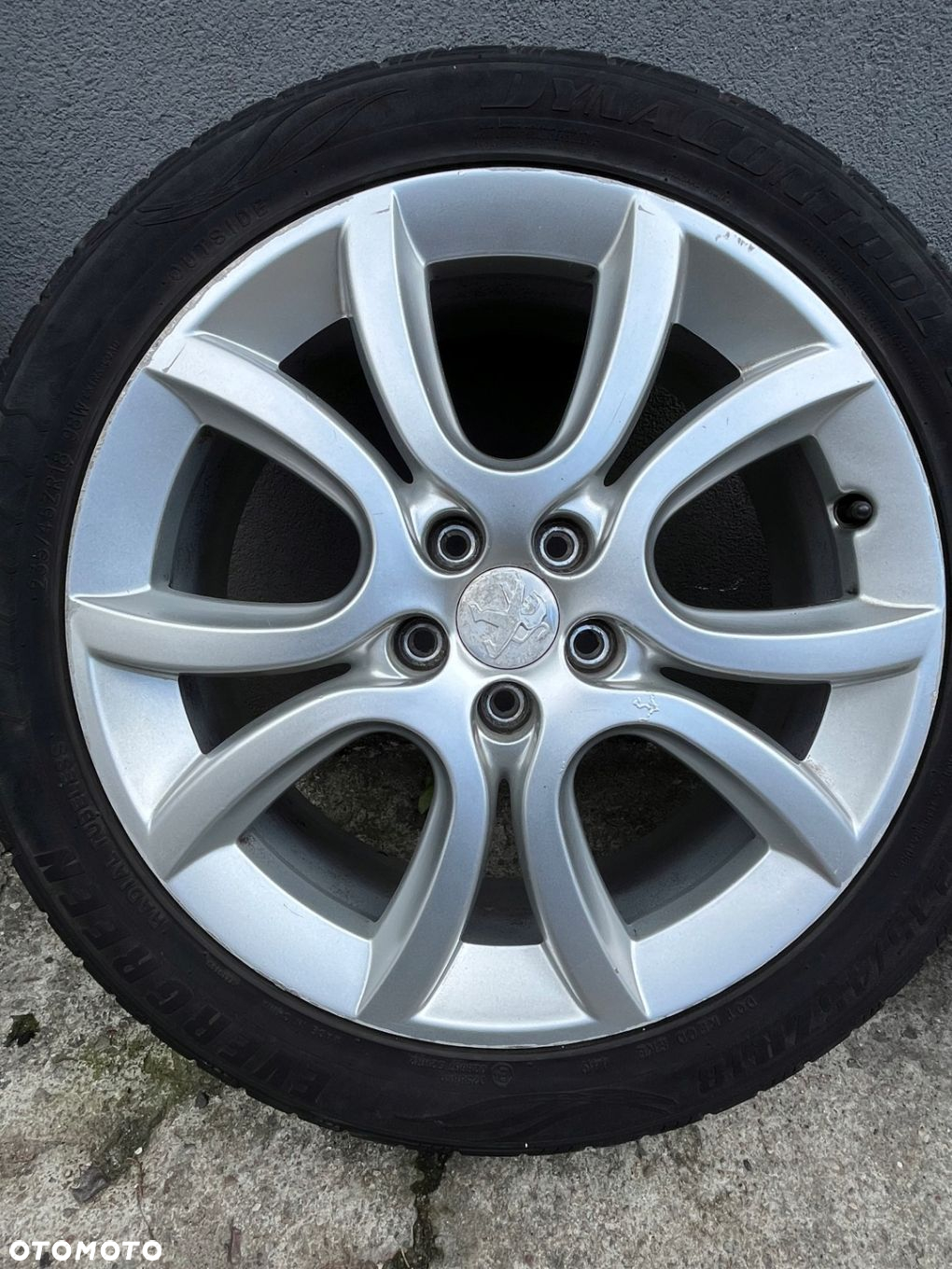 FELGI ALUMINIOWE KOMPLET PEUGEOT 508 I 18" 9671401877 - 4