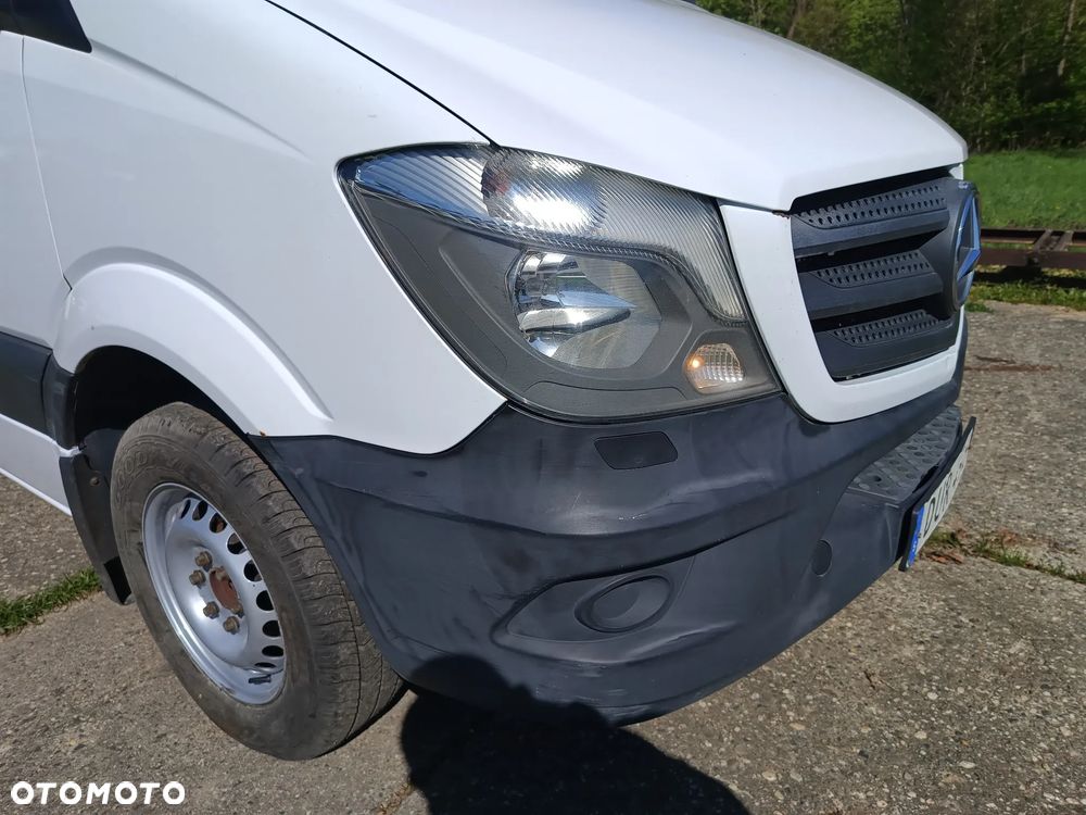 Mercedes-Benz Sprinter KONTENER+ winda ZEPRO (750kg) 2.1 diesel 163kM automat 2015 rok ROZSTAW OSI MAXI 4,34m ZADBANY! - 20