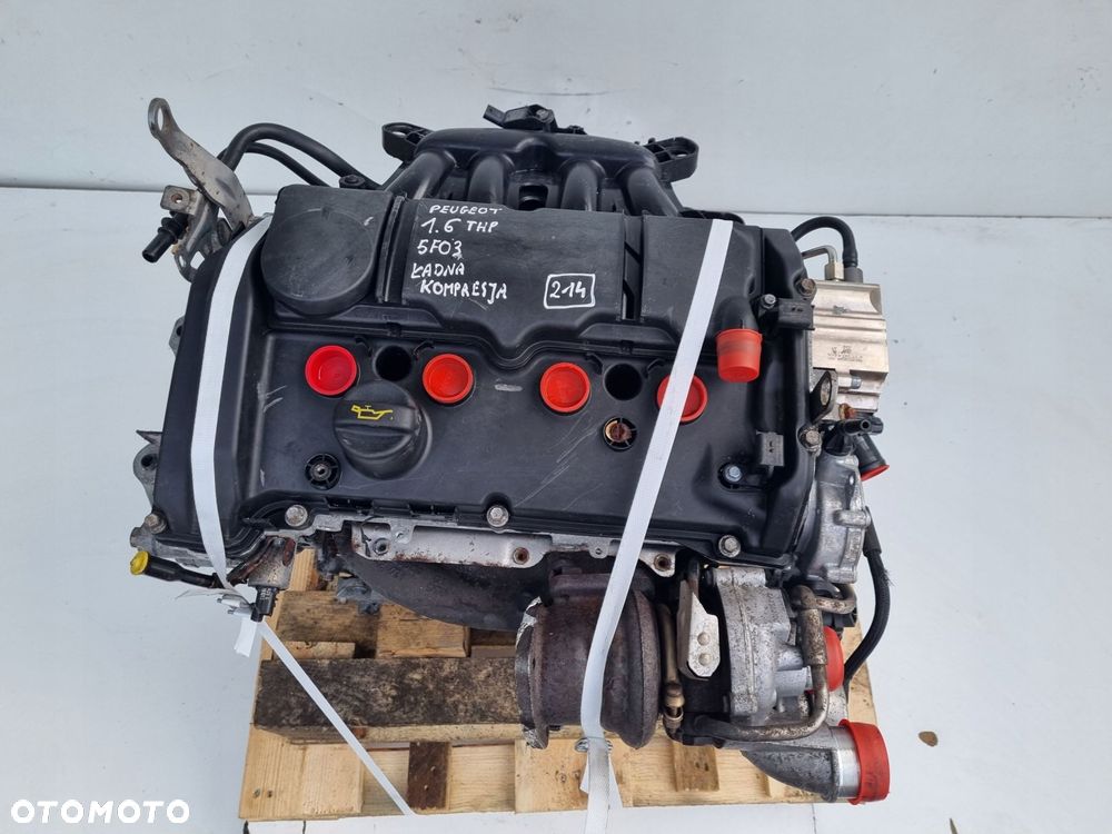 SILNIK KOMPLET Citroen DS5 1.6 THP T TURBO 156KM kompresja ok 5F03 - 3