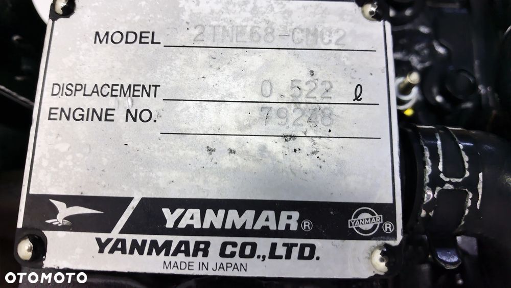 Microcar Silnik Yanmar 2TNE68 2TN66 - 7