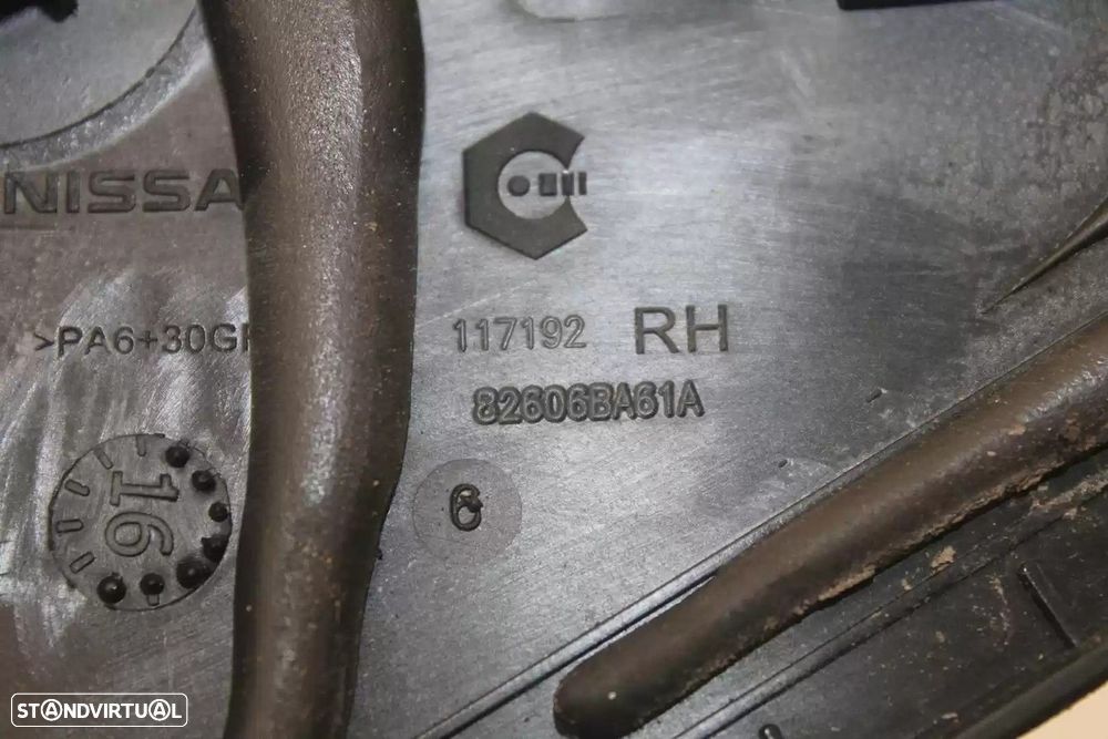 MANIPULO EXTERIOR TRASEIRO DIREITO NISSAN JUKE 2016 -82606BA61A - 3