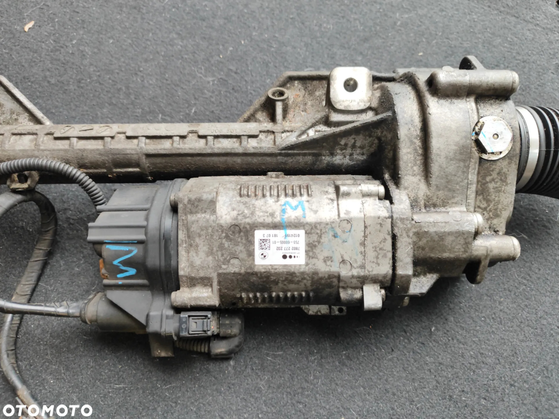 maglownica przekładnia kierownicza 7802277232 EUROPA do BMW E81 E87 E90 E91 7806079225 / 7806974124 / 678219702 - 7