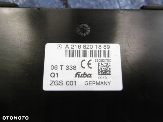 ANTENA MODUŁ STEROWNIK WZMACNIACZ ANTENY A2168201889 MERCEDES CL W216 - 3