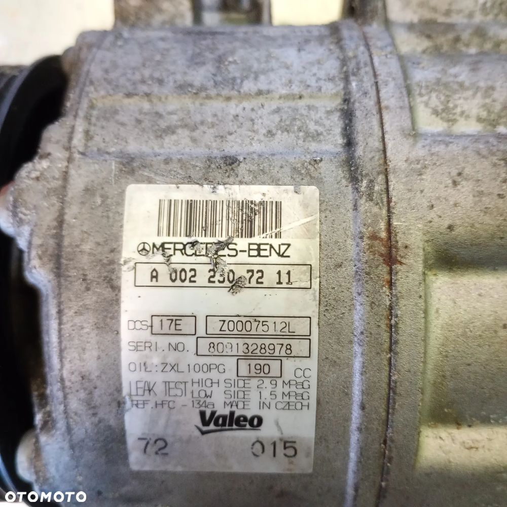 Kompresor sprężarka klimatyzacji A0022307211 - 2