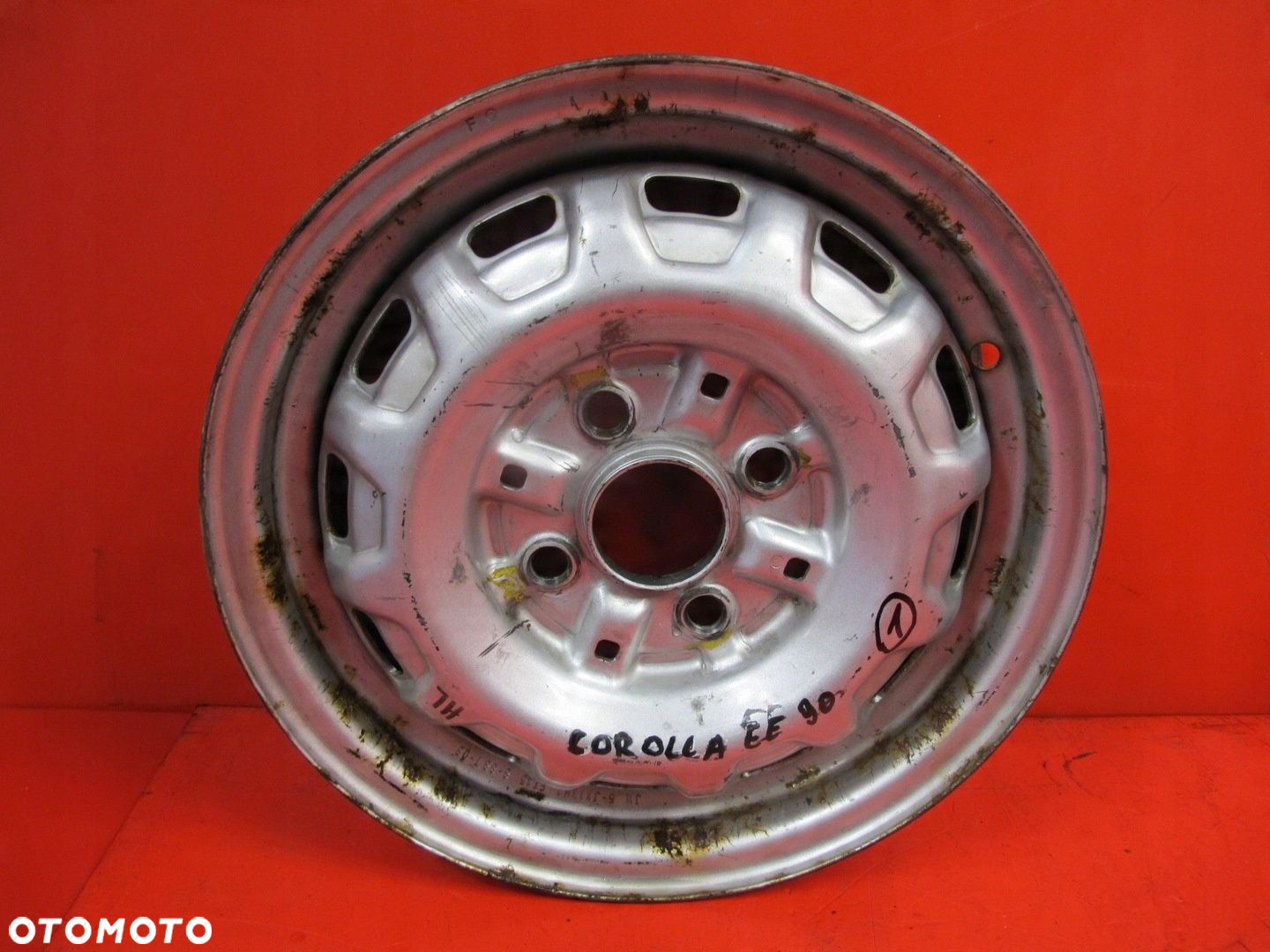 TOYOTA COROLLA E9 EE90 FELGI 13 5J 4x100 ET45 - 2