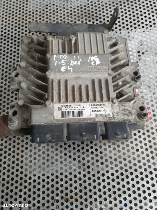 Calculator Motor Ecu Renault Megane 2 Scenic 2 1.5 Dci Euro 4 Simens - 3