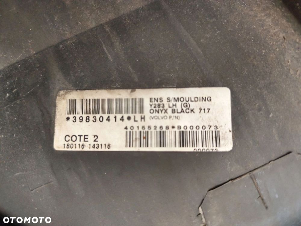LISTWA PROGOWA LEWA VOLVO V60 I LIFT (2013-2018) 2.0 D4 190KM - 3