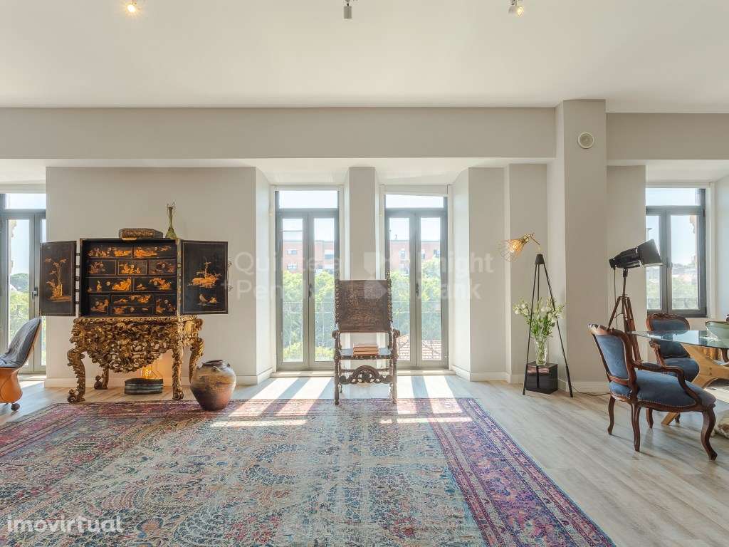 Apartamento T3 com vistas Tejo , Alto de Santo Amaro em Lisboa - Grande imagem: 3/60