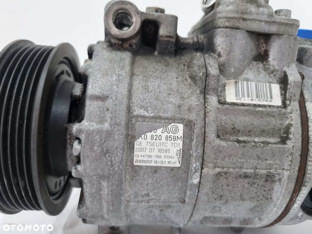 VW GOLF V VI POMPA SPRĘŻARKA KLIMATYZACJI 1K0820859M - 5