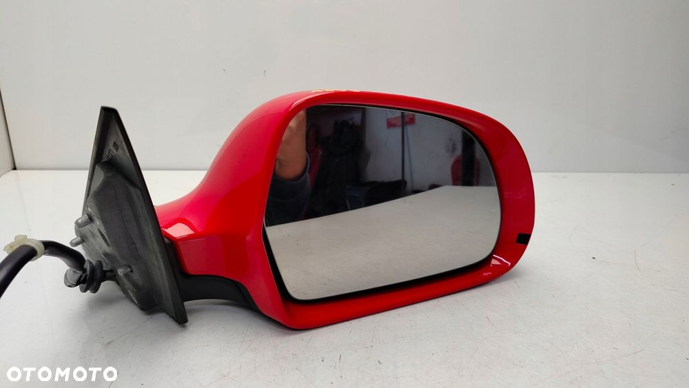 audi a3 8p lift 08r- lusterko prawe zewnętrzne 6 pinów lz3m - 5