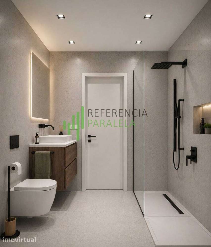 APARTAMENTO T1 COM JARDIM PRIVADO E GARAGEM - Grande imagem: 3/8